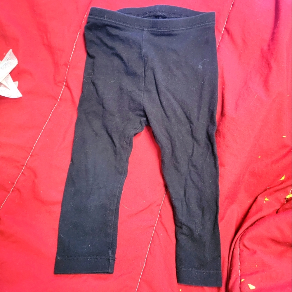 💛Black toddler leggings